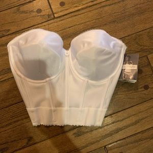 White Bustier 34D
